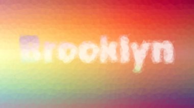 Brooklyn modern tesselleme döngüsü titreşimli çokgenler