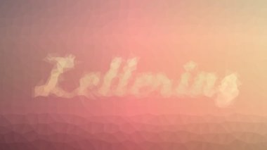 Kaybolan teknolojik tesselasyon, hareket eden üçgenler