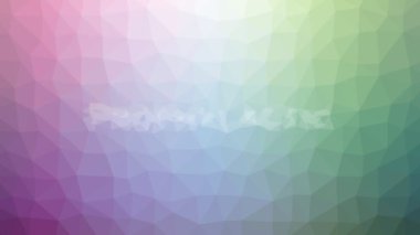 Prezervatif görünen tuhaf Tessellasyon Döngüsü Darbe Üçgeni