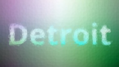 Detroit Tuhaf Tessellasyon Döngüsü Döngüleme Üçgenleri Silindi