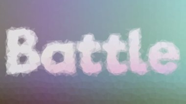 Savaş görünen tekno tessellasyon döngüsü atan üçgenler.