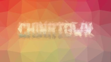 Çin Mahallesi Tekno Tesselleştirilmiş Döngü Döngüsü Darbe Üçgenleri