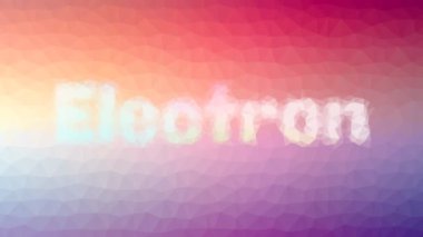 Elektron Modern Tesselleştirme Döngüsü Canlandırılmış Üçgenler