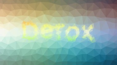 Detox Solgunlaştırılmış Tekno Tesselleştirilmiş Döngü Döngüsü Taşıma Üçgenleri