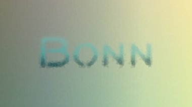 Bonn solgunluğu ilginç tesselleme döngüsü animasyon çokgenleri