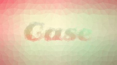 Vaka soldu modern tesselleştirilmiş döngü hareket eden çokgenler