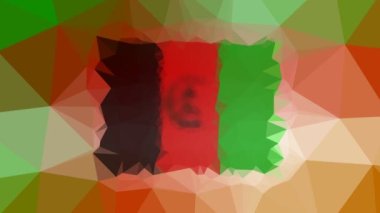 Afganistan Bayrağı: AF teknolojik tesselleştirme döngüsünü çözüyor hareket eden çokgenler