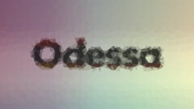 Odessa tuhaf tesselleme döngüsü animasyon üçgenleri çözüyor