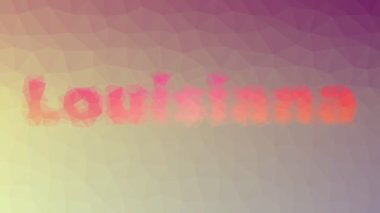 Louisiana teknolojik tesselleme döngüsü hareket eden çokgenler