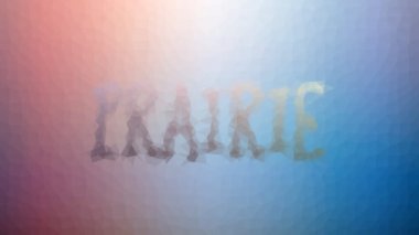Prairie Garip Görünüyor Tessellasyon Döngüsü Hareketli Çokgenler
