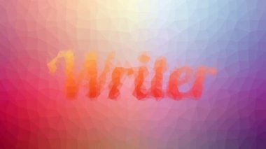 Yazıcı ilginç tesselleme döngüsü hareketli çokgenler