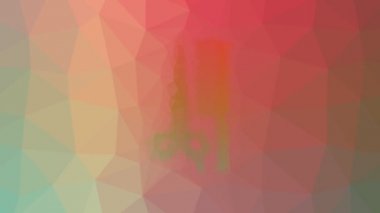 Saç kesimi garip tesselleştirilmiş döngü hareketli üçgenleri çözüyor