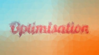 İyimserleştirme Tuhaf Tesselleme Döngüsü Canlandırılmış Üçgenler