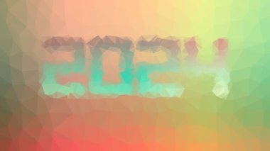 2024 Modern Tesselleme Döngüsü Canlandırılmış Üçgenler