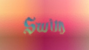 Yüzme solgunluğu ilginç tessellasyon hareketli üçgenler