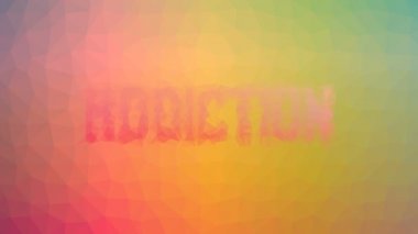 Bağımlılık kayboluyor. Garip tesselleştirilmiş döngü titreşimli çokgenler.