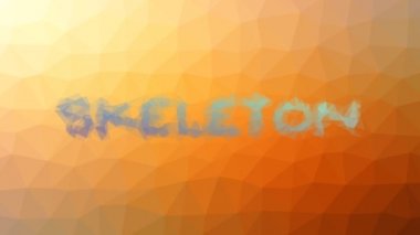 İskelet çözünen ilginç bir tessellasyon canlandırılmış üçgenler.