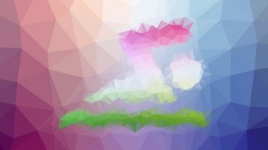 Yüzmek tekno tesselleme döngüler atımlar çokgenler