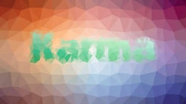 Karma ortaya çıkan teknolojik tessellasyon titreşimli üçgenler.