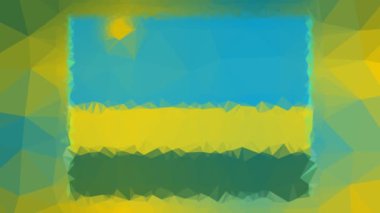 Ruanda Bayrağı ISO: RW teknolojik tessellasyonu eritiyor, çokgenleri hareket ettiriyor