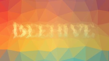 Arı kovanının ortaya çıkışı teknolojik tessellasyon döngüsü animasyon çokgenleri