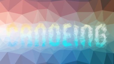 Kano görüntüsü garip tessellasyon döngüsü titreşimli çokgenler