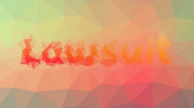 Dava ilginç tessellasyon döngüsü hareket eden çokgenler kaybolur