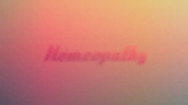 Homeopati solgunluk modern tessellasyon döngüsü canlandırılmış üçgenler