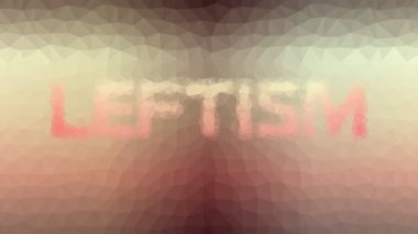 Leftizm İlginç Görünüyor Tesselleme Döngüsü Hareketli Çokgenler