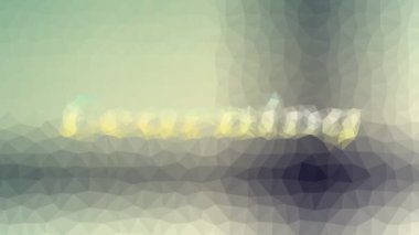 Garip tesselleştirilmiş döngüler, animasyon üçgenleri öğreniyor.