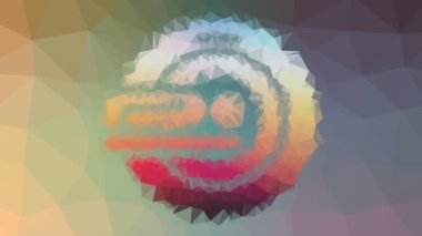 MRI sağlık hastanesi ilaç radyasyonu x ışını tekno tessellasyon döngüsü hareketli üçgenler