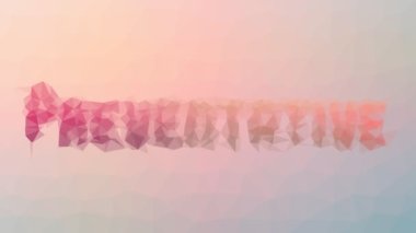 Önleyici Solgunluk İlginç Tessellasyon Döngüsü Canlandırılmış Üçgenler