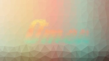 Omen Modern Tesselleştirilmiş Döngülü Hareket Eden Çokgenler Silindi