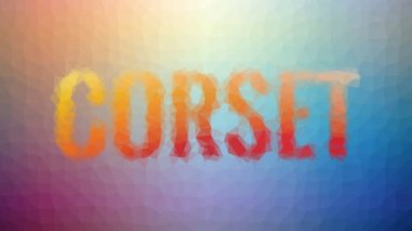 Korse soluklaşması teknolojik tesselleme döngüsü canlandırılmış üçgenler