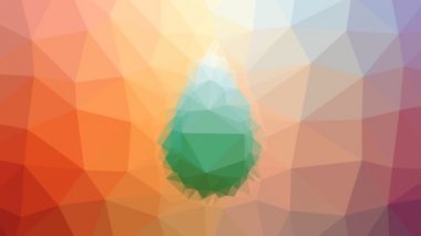 Teknolojik tesselleştirilmiş döngüyü bırakma hareketli çokgenler