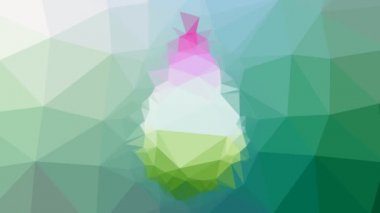 Düşürme garip tesselleştirilmiş döngüler titreşim üçgenleri