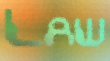 Yasa soluklaşır garip tessellasyon hareketli üçgenler