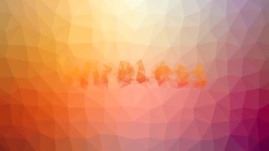 Kablosuz çözünen tekno tesselleştirilmiş döngü titreşim üçgenleri