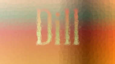 Dill çözünen tekno tessellasyon hareket eden çokgenler