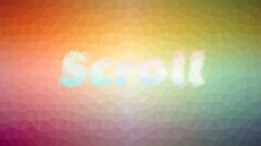 Ortaya çıkan tekno tesselleştirilmiş döngülü çokgenleri kaydır