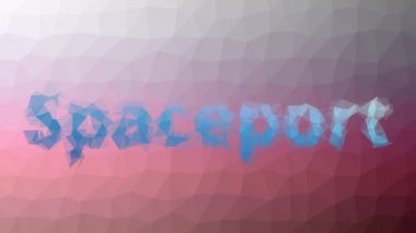 Spaceport Solgunluğu İlginç Tesselleştirilmiş Döngü Döngüsü Taşıma Üçgenleri