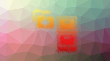 Tıbbi kayıtlar, klasör sağlık hastanesi tıbbı garip tesselleştirilmiş döngü animasyon üçgenleri kayboluyor