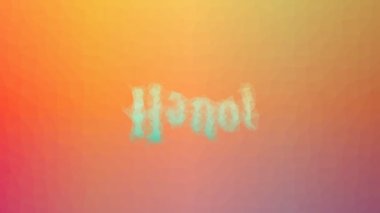 Hanoi solan teknolojik tesselasyon hareket eden çokgenler