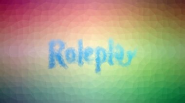Roleplay Çözülen Teknolojik Tessellasyon Döngüsü Canlandırılmış Üçgenler
