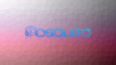 Sivrisinek çözme tekno tessellasyon döngüsü animasyon çokgenler