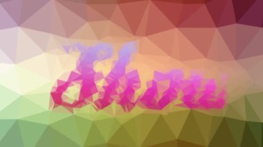 Ortaya çıkan tuhaf tesselleme döngüsünü göster Canlandırılmış çokgenler