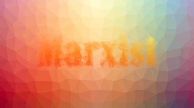 Marksist Solgunluk Modern Tessellasyon Döngüsü Hareketli Çokgenler