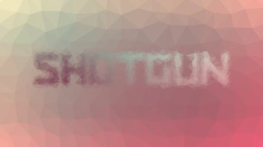 Av tüfeği garip tesseling döngüsü nabız üçgenleri