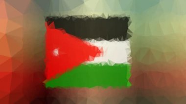 Jordan Flag ISO: JO ilginç tesselleme döngüsü hareket eden çokgenler çözüyor
