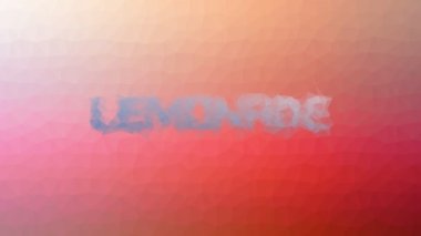 Limonata ortaya çıkıyor teknolojik tesselleştirilmiş döngü hareket eden çokgenler